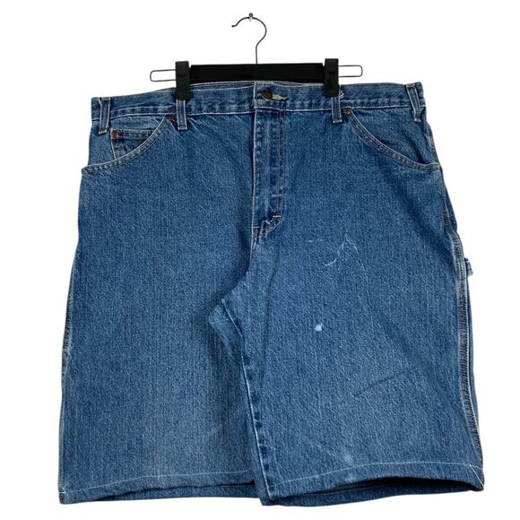 Vintage Dickies Relaxed Fit Denim Shorts 35 - Picture 1 of 7
